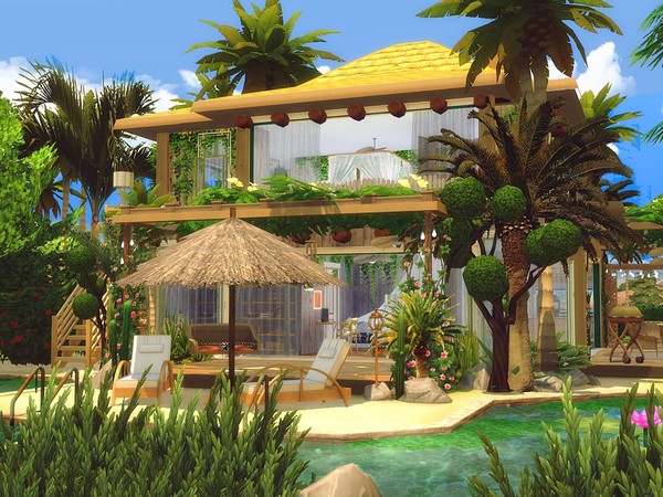 Sims 4 Sweet Tropical Life by MychQQQ at TSR