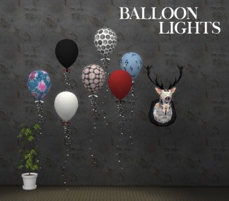 Balloon Lights at Leo Sims » Sims 4 Updates