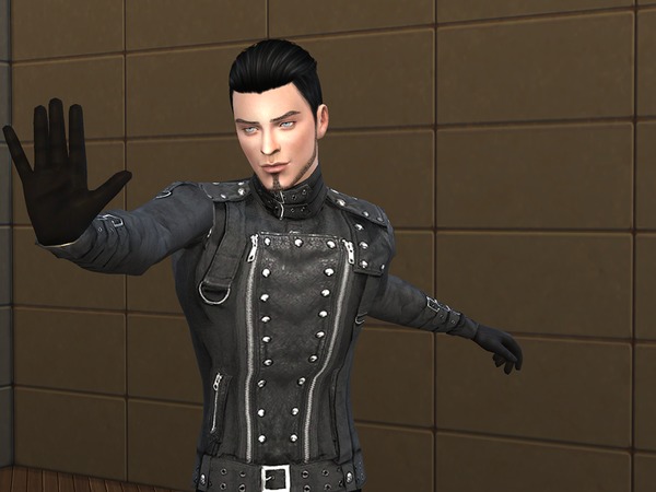 Sims 4 Adam Jensen by Sims House at TSR
