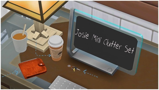 Sims 4 Mini Clutter Set at Josie Simblr