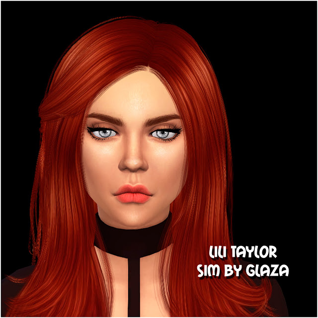 Sims 4 Lili Taylor at All by Glaza