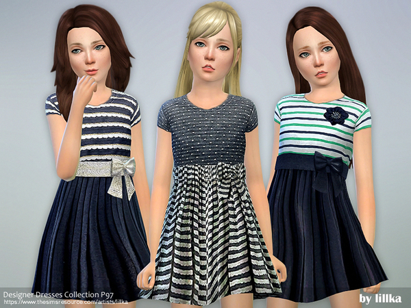 Sims 4 Designer Dresses Collection P97 by lillka at TSR