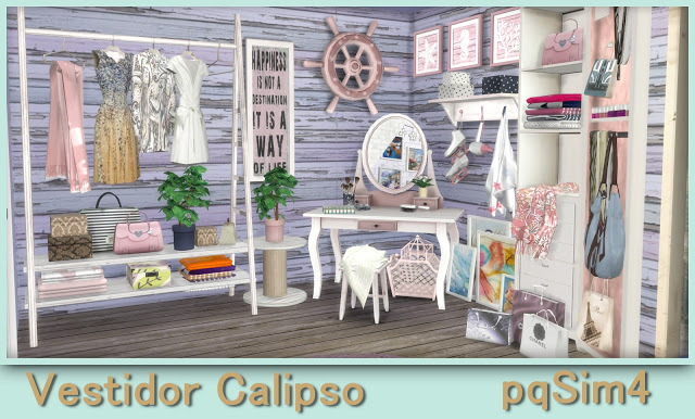 Sims 4 Calipso dresser at pqSims4