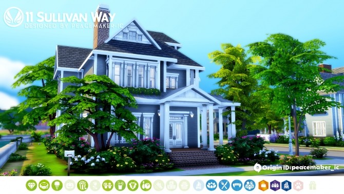 Sims 4 Davenporte Willow Creek Makeover Part 01 at Simsational Designs