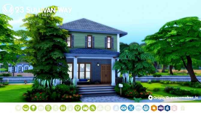 Sims 4 Davenporte Willow Creek Makeover Part 01 at Simsational Designs