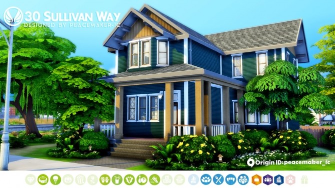 Sims 4 Davenporte Willow Creek Makeover Part 01 at Simsational Designs