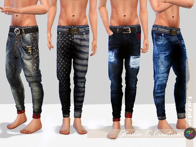 Sims 4 Giruto 48 roll up jeans at Studio K Creation