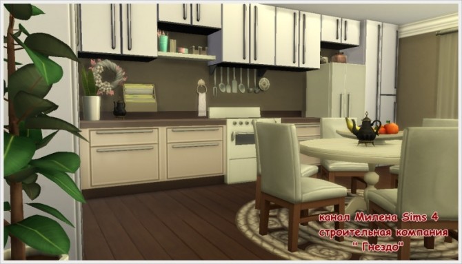 Sims 4 Ray kitchen room at Sims by Mulena