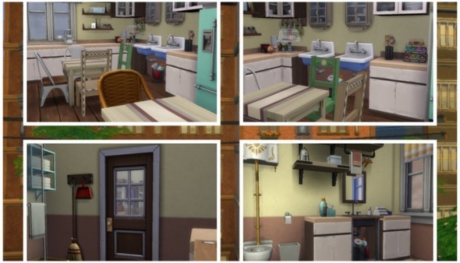 Sims 4 Communal apartment at Sims by Mulena