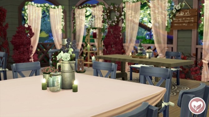 Sims 4 BAB’S BARN RUSTIC ROMANCE STUFF PACK BUILD at The Plumbob Tea Society