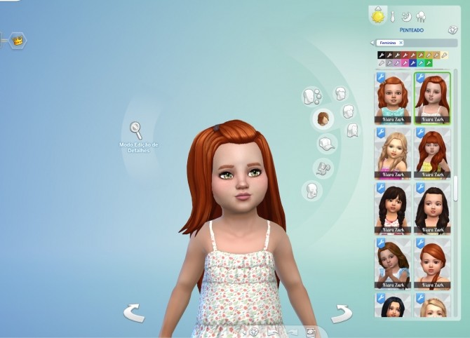 Sims 4 Melanie Hair T at My Stuff