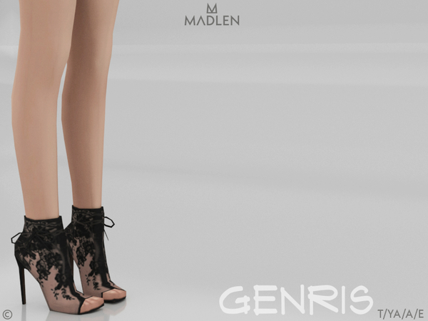 Sims 4 Madlen Genris Boots by MJ95 at TSR