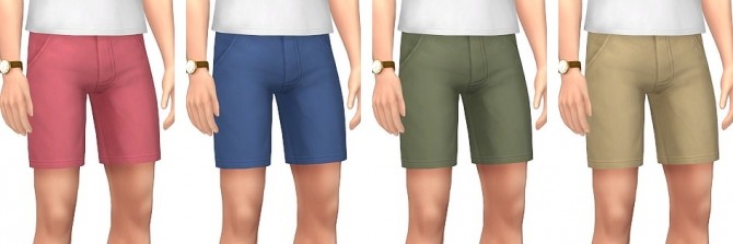 Sims 4 Mid Length Shorts at Marvin Sims