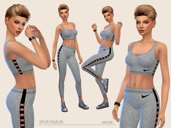 Sims 4 Sportswear by Paogae at TSR