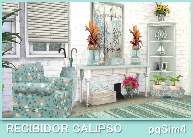 Sims 4 Calipso hallway at pqSims4