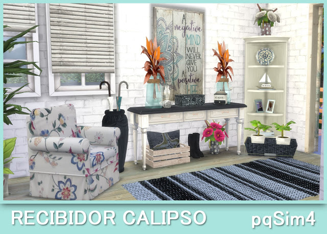 Sims 4 Calipso hallway at pqSims4