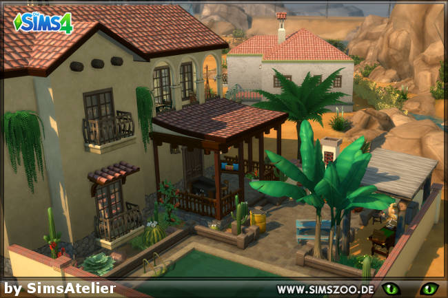 Sims 4 Casa del Sol by SimsAtelier at Blacky’s Sims Zoo