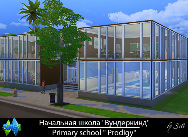 Sims 4 Prodigy Primary school at Soli Sims 4