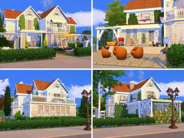 Sims 4 Country Family Home by MychQQQ at TSR