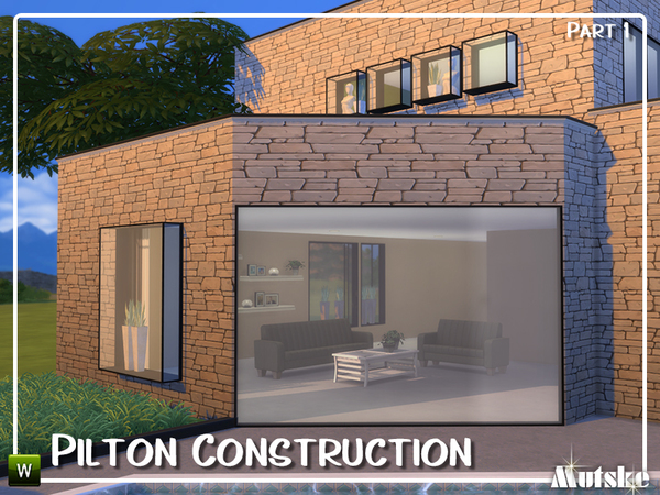 Sims 4 Pilton Construction set Part 1 by mutske at TSR