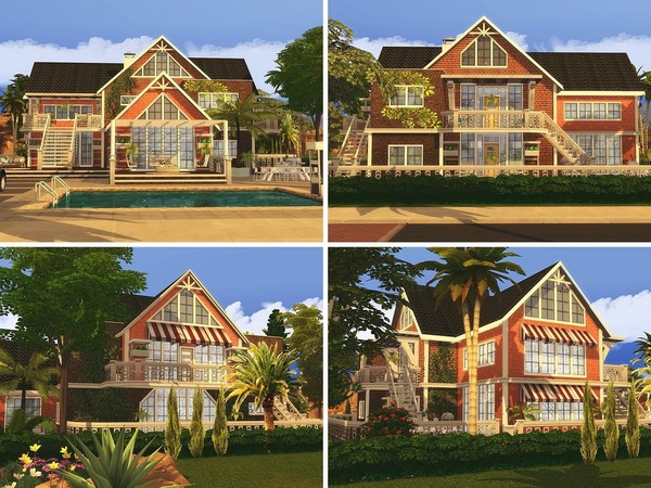 Sims 4 Honeymooners Paradise by MychQQQ at TSR