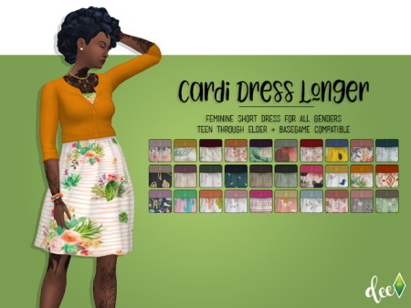 Cardi Dress Longer at Deetron Sims