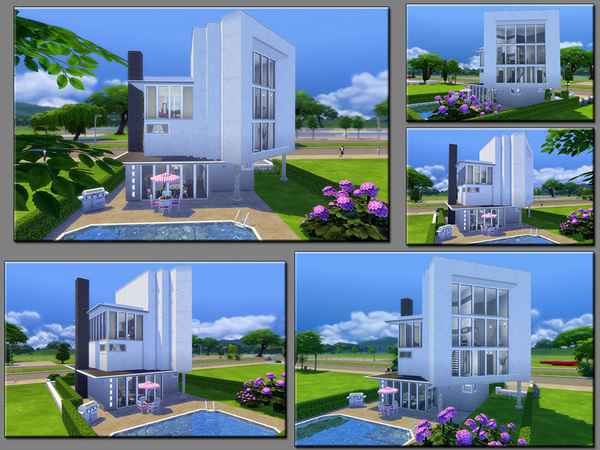 Sims 4 MB Polygonal Block by matomibotaki at TSR