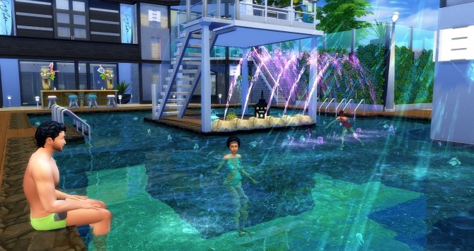 Sims 4 Caribbean lot by Angerouge at Studio Sims Creation