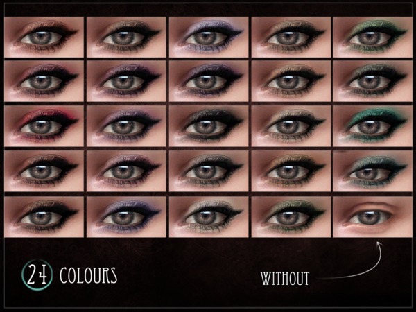 Sims 4 Putative Eyeshadow by RemusSirion at TSR
