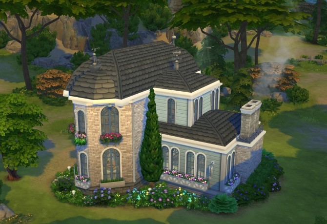 Sims 4 Serenity Cottage NoCC by OxanaKSims at Mod The Sims