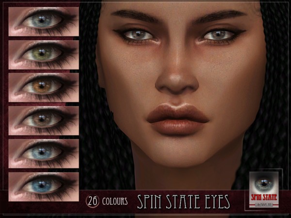 Sims 4 Spin State Eyes by RemusSirion at TSR