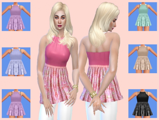 Halterneck top at Trudie55 » Sims 4 Updates