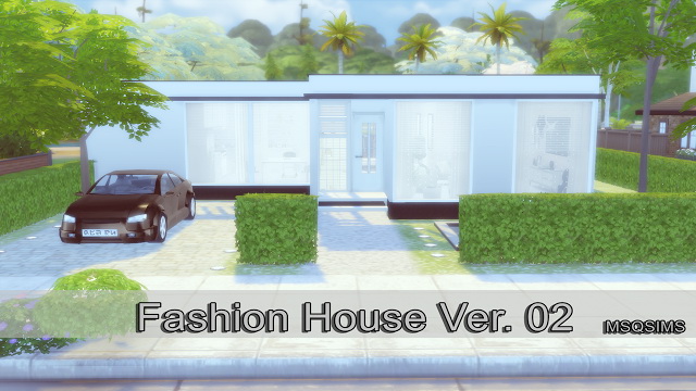 Sims 4 Fashion House Ver. 02 at MSQ Sims