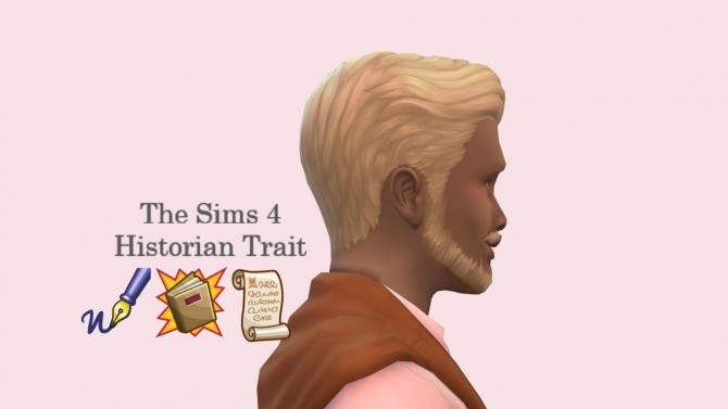 Sims 4 Historian Trait by fabulousfabulous at Mod The Sims