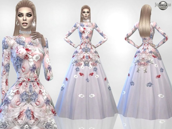 Sims 4 Damni haute couture by jomsims at TSR