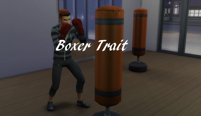 Sims 4 Boxer Trait by GoBananas at Mod The Sims