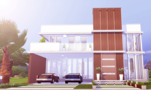 Sims 4 Two stories house at Lily Sims