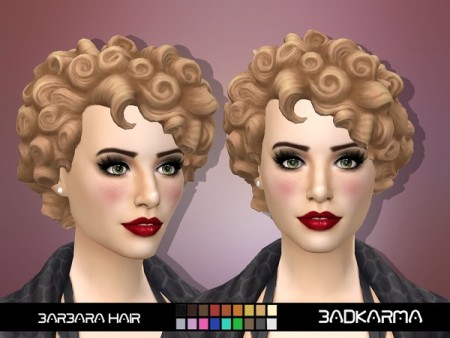 Barbara Hair by BADKARMA at TSR