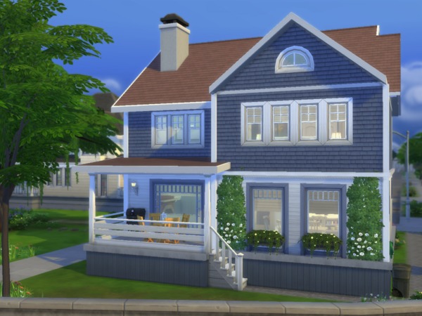 Sims 4 Diamond Creek house by Suanin at TSR