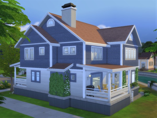 Sims 4 Diamond Creek house by Suanin at TSR