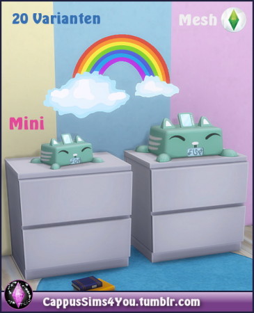 Radio Mieze-Mauz Mini at CappusSims4You