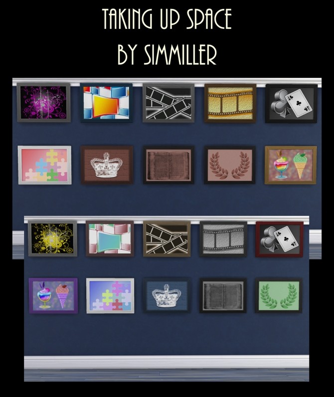 Sims 4 Taking Up Space 40 Paintings by Simmiller at Mod The Sims