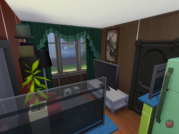 Sims 4 Brone starter house by melapples at TSR