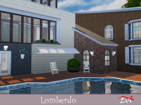 Sims 4 Lomberdo house by evi at TSR