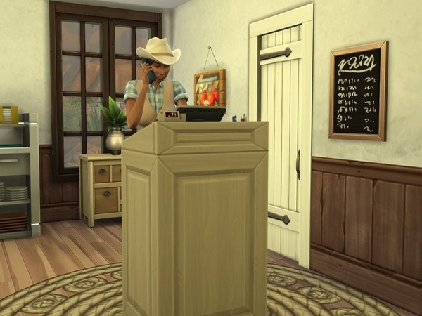 Sims 4 Restaurant la paz no cc by flubs at TSR