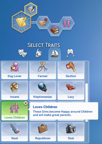 how to add custom traits sims 4