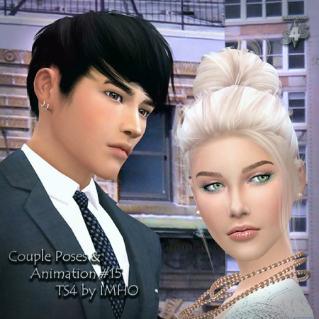 Couple Poses & Animation #15 at IMHO Sims 4
