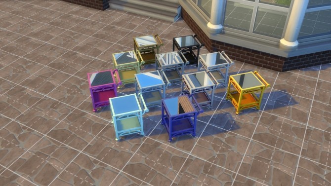 Sims 4 MyBev Cart Functional Globe Bar by IGYPickleRix at Mod The Sims