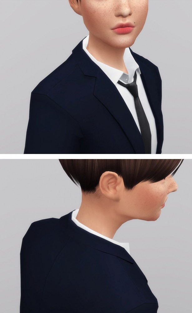 Sims 4 Business Suit F Separate Top at Rusty Nail