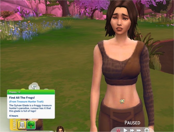 Sims 4 Treasure Hunter Custom Trait by PurpleThistles at Mod The Sims